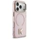 4. Karl Lagerfeld IML K Head Hülle für iPhone 18 Pro Max / 17 Pro Max – Pink