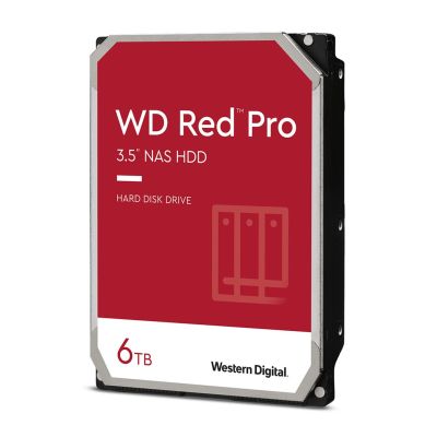 WD Red Pro WD6005FFBX HDD (6 TB ; 3,5"; 256 MB; 7200 U/min)