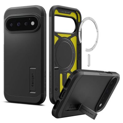 Spigen Tough Armor Mag MagSafe Hülle für Google Pixel 11 Pro - Schwarz