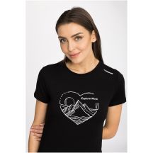 VIKING Lenta Bamboo Light Damen-T-Shirt Schwarz XL