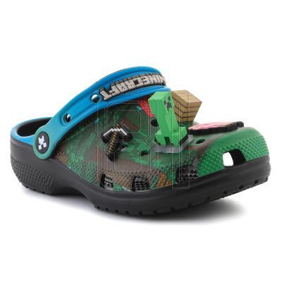 Crocs Classic Minecraft Clog Kids Multi Jr 210830-90H Flip-Flops 