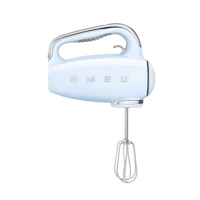 3. Smeg HMF01PBEU Retro-Handmixer im 50er-Jahre-Stil, Pastellblau