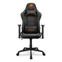 COUGAR Armor Elite CGR-ELI-BLB Universal-Gaming-Stuhl, gepolsterter Sitz, Schwarz