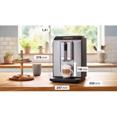 4. Bosch VeroCafe Serie 2 TIE20301 15-bar-Espressomaschine