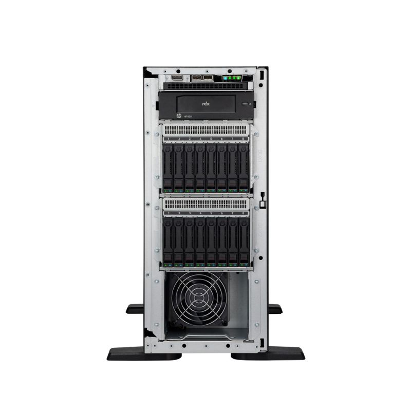 4. HPE ProLiant ML110 Gen11 Tower-Server (4.5U) Intel® Xeon Silver 4510 2,4 GHz 64 GB DDR5-SDRAM 1000 W