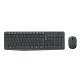 8. Logitech MK235 920-007931 Membran-Tastatur + Maus-Set (USB 3.0; grau; optisch)