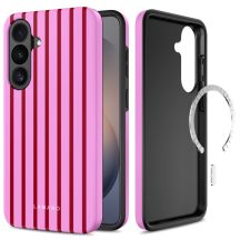 Tech-Protect Lamano MagSafe Schutzhülle für Samsung Galaxy S26 FE – Rot-Pink