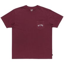 Billabong Stacked Arch Tee EBYZT00175-RSN0 Burgunderrot L