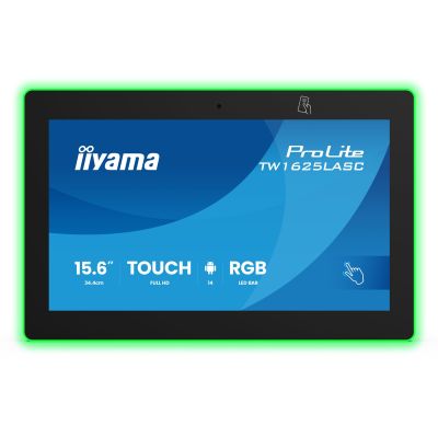 15. iiyama TW1625LASC-B3PNR Konferenzraumdisplay. 39,6 cm (15,6 Zoll), 1920 x 1080 Pixel, LED, Wi-Fi 6 (802.11ax), Wi-Fi 5 (802.11ac), Wi-Fi 4 (802.11n), 802.11g, 802.11a, 802.11b, Schwarz, Bluetooth