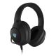 4. GENESIS NEON 213 Headset, kabelgebunden, für Telefonate/Musik, USB Typ-A, Schwarz