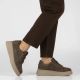 16. Braune Damen-Sneaker aus Leder mit Plateausohle, Modell Filippo DP7982