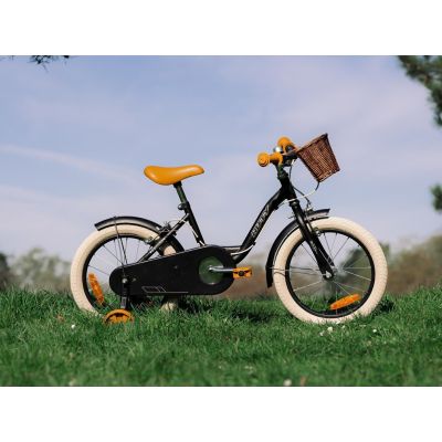 5. Huffy Vintage 16" Schwarzes Kinderfahrrad (21255W)