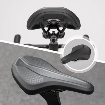 3. Rockbros B824 Sport-Ergonomie-Fahrradsattel – Schwarz