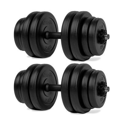 9. VIRTUFIT VERSTELLBARE HANTEL - VINYL - 15 KG