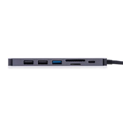 18. UNITEK HUB USB-C 7-in-1, HDMI 4K, PD 100W, 5GBPS, Aluminium