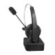 4. LogiLink BT0059 Kopfhörer/Headset Kabelloses Kopfband Bluetooth-Ladegerät für Büro/Callcenter Schwarz