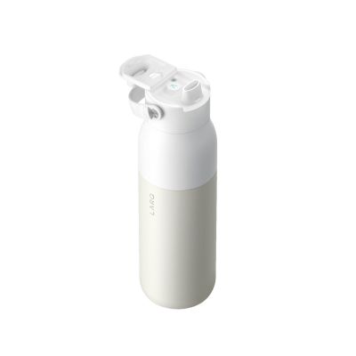 4. LARQ PureVis 2 Intelligente Selbstreinigungs-Filterflasche mit UV-C-Licht 680ml (Granitweiß)