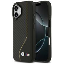 BMW M Carbon Line & Logo MagSafe Hülle für iPhone 17 - Gelb