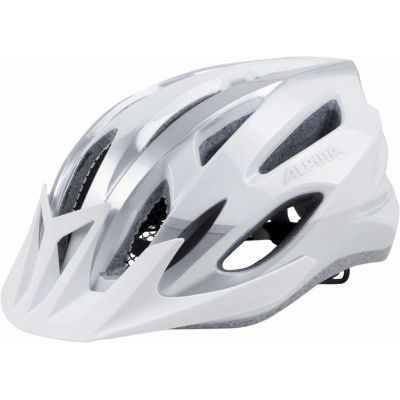 ALPINA MTB17 Fahrradhelm weiß-silber 54-58