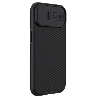 5. Nillkin CamShield Pro magnetische Hülle für iPhone 15 Plus mit Kameraschutz – Schwarz