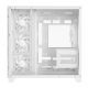 6. RAMPAGE PC-Gehäuse mit gehärtetem Glas SEALITE 7X, 7 ARGB-PWM-Lüfter, WHITE