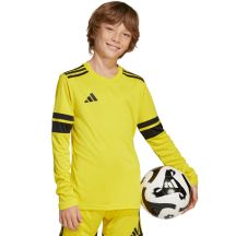 adidas Squadra 25 Langarm-T-Shirt für Kinder, Gelb JJ0043