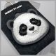 8. Nimmy Big Eyed Pet 2.0 Kartenetui mit Katzenmotiv, Schwarz