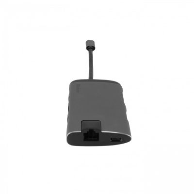 7. VERBATIM MULTIPORT USB-C 3.1, 3x USB 3.0, HDMI 4K, RJ45, SD/MICRO SD 49142
