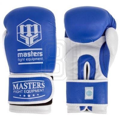 13. MASTERS RBT-TRW 01210-02 Leder-Boxhandschuhe