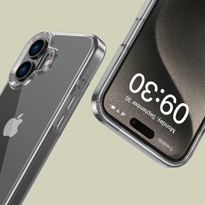3. Tech-Protect FlexAir Hybrid-Hülle für iPhone 16 – transparent