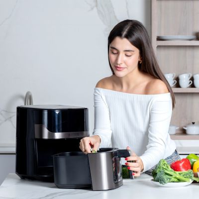 13. Black+Decker Heißluftfritteuse BXAF6500E