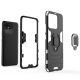 2. Ring Armor Tough Hybrid Case Cover + Magnethalter Realme Narzo 50A schwarz