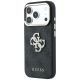 2. Guess 4G & Big Strass Logo Hülle für iPhone 17 Pro Max / 18 Pro Max - Schwarz