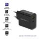 7. QOLTEC Wandladegerät 42 W | 5–20 V | 2,25–3 A | USB Typ C PD | USB | Schwarz