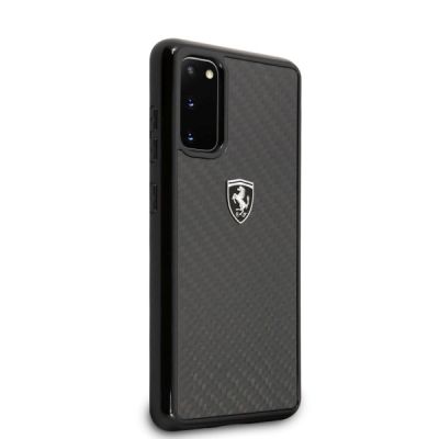 3. Ferrari Hardcase FEHCAHCS62BK S20 G980 schwarz/schwarz Carbon Heritage