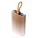Vention Powerbank 10000 mAh USB-C + Lightning + USB-A 22,5 W mit LED-Anzeige Kupfer