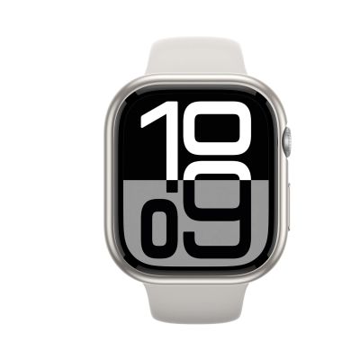 4. AmazingThing Minimal Case für Apple Watch 46 mm – Silber