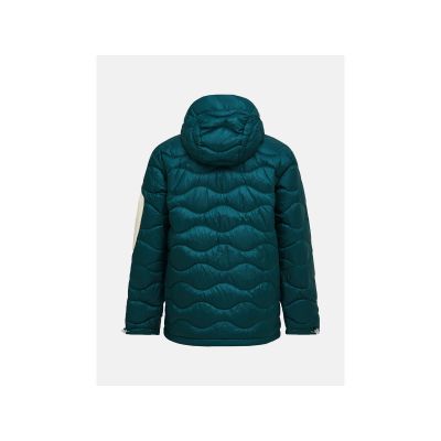 3. Herren-Daunenjacke PEAK PERFORMANCE M Helium Utility Down Hood Jacket, Farbe Grün