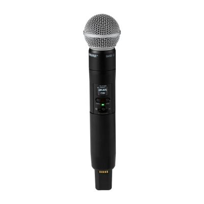 2. Shure SLXD24D+E/58-G65 - Drahtloses Dualsystem mit SM58-Kapseln