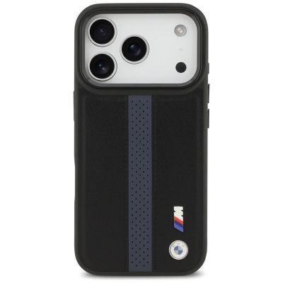 3. BMW M Perforated Stripe Logo MagSafe Case für iPhone 17 Pro – Blau