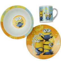 Illumination Entertainment Minions Frühstücksset 13-15230-15-07 Mehrfarbig Einheitsgröße