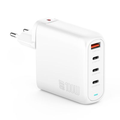 2. 4smarts Ladegerät GaN Flex Pro 100W 3 USB-C + 1 USB-A. Reise-Netzteil