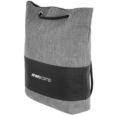 4. THERMOTASCHE RUCKSACK 2IN1 41x14x45CM GRAU 26L ENERO CAMP