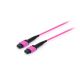 Equip MTP->MTP Patchkabel 3,00 m Multimode OM4 lila