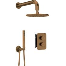 Unterputz-Duschset mit Thermostat-Box – inklusive Duschkopf