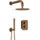 Unterputz-Duschset mit Thermostat-Box – inklusive Duschkopf