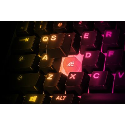 4. SteelSeries Apex 3 Tenkeyless Gaming-Tastatur RGB-LED-Licht American Wired Flüsterleise Schalter