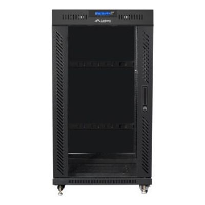 2. Lanberg FF01-6622-12BL 22U Freistehendes Rack Schwarz