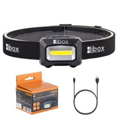 Libox LB0107 Stirnlampe (450 m; Kaltweiß)