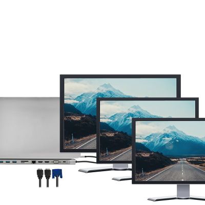 7. LogiLink UA0373 – Kabelgebunden – USB 3.2 Gen 1 (3.1 Gen 1) Typ-C – 100 W – 3,5 mm – 10.100.1000 Mbit/s – Aluminium